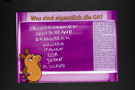 Ach- und Krachgeschichten mit der Maus - heute: Was sind eigentlich die G8?