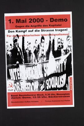 Den Kampf auf die Strasse tragen. Für den proletarischen Internationalismus!