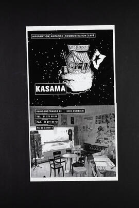 Information. Agitation. Kommunikation. Café. Kasama