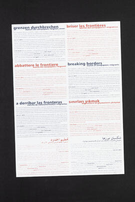 Europäischer Marsch der Sanspapiers (Rückseite)