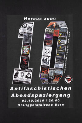 
antifaschistischer Abendspaziergang
