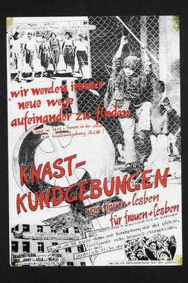 Knastkundgebungen von Frauen und Lesben für Frauen und Lesben.