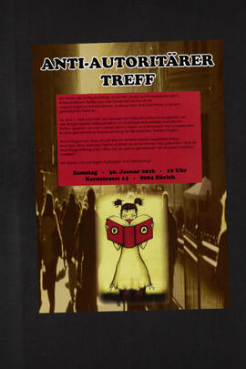 Anti-autoritärer Treff - Samstag 30. Januar 2016, Kernstrasse 14, Zürich