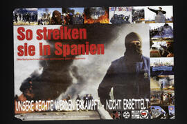 So streiken sie in Spanien. WerftarbeiterInnenkämpfe im Frühjahr 2004 in Spanien.