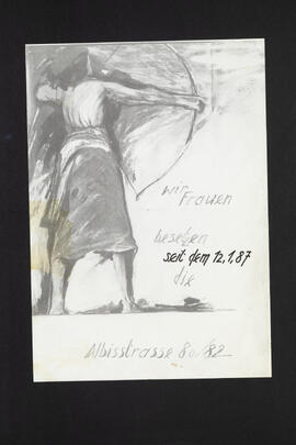 wir Frauen besetzen seit dem 12.1.87 die Albisstrasse 80/82