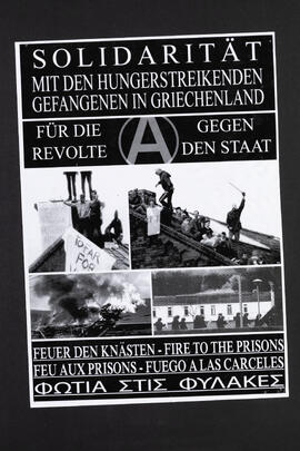 Solidarität mit den hungerstreikenden Gefangenen in Griechenland. Feuer den Knästen