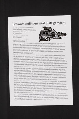 Schwammendingen wird plattgemacht