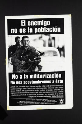El enemigo no es la poblacion. Mexico