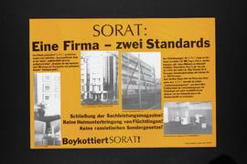 SORAT: Eine Firma – zwei Standards.  Boykottiert SORAT. Keine Heimunterbringung von Flüchtlingen