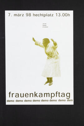 Frauenkampftag. Demo. Hechtplatz