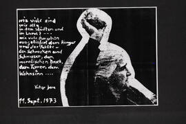 Wie viel sind wir alle in den Städten und im Land? … Victor Jara - 11.9.1973