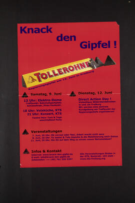 Knack den Gipfel! - Veranstaltungen vom 7.6.-12.6.,KTS,  Freiburg