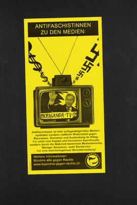 AntifaschistInnen zu den Medien