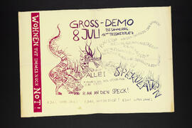 Wohnen tut immer noch Not! Gross-Demo Tessinerplatz