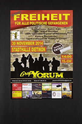 Freiheit für alle politischen Gefangenen.