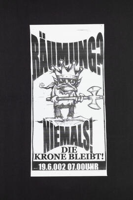 Räumung? Niemals! Die Krone bleibt!