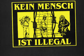 Kein Mensch ist illegal [Vorderseite]