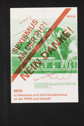 Sexismus an der PH? - Nein danke!