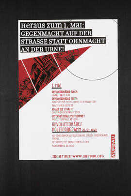 Heraus zum 1. Mai: - Gegenmacht auf der Strasse statt Ohnmacht an der Urne