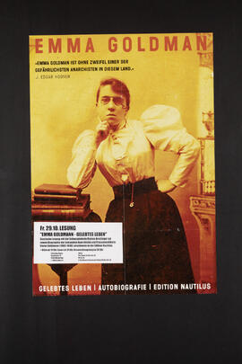 "Emma Goldmann - gelebtes Leben" - Szenische Lesung 29.10.2010 - Infoladen Rabia, Winterthur