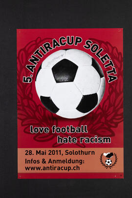 
Antiracup Soletta. Love Football, hate racism
