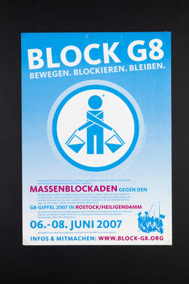 BLOCK G8. Bewegen. Blockieren. Bleiben.