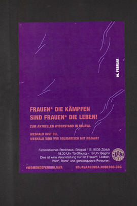 Frauen die kämpfen, sind Frauen die leben - zum aktuellen Widerstand in Rojava