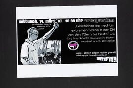Geschichte der rechtsextremen Szene in der Schweiz von den 70ern bis heute. Vortrag Jürg Frischknecht.