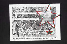 Gegen die Ausschaffung von Flüchtlingen. Asyldemo