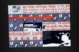 er/sie - öffnet - fest.Infoladen Kasama