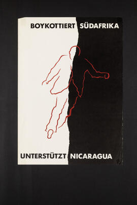 Boykottiert Südafrika - Unterstützt Nicaragua