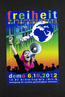 Freiheit für alle politischen Gefangenen auf der ganzen Welt.