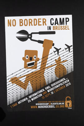 No Border Camp n Brüssel