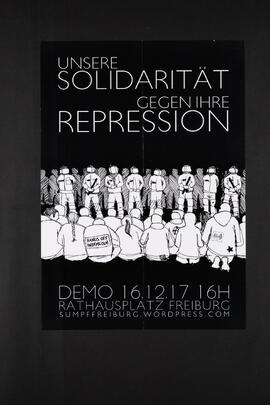 Unsere solidarität gegen ihre Repression. Demo 16.12.2017