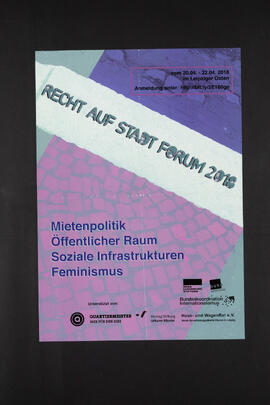Recht auf Stadtforum 2018