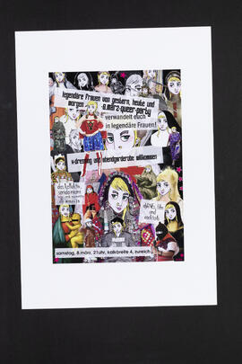 Legendäre Frauen von gestern, heute und morgen. 8.März-queer-party. Kalkbreite