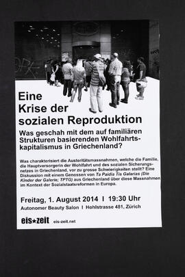 Eine Krise der sozialen Reproduktion. Was geschah mit dem auf familiären Strukturen basierenden Wohlfahrtskapitalismus in Griechenland