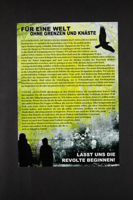 Für eine Welt ohne Grenzen und Knäste!