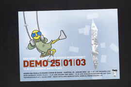 Kein Krieg - Kein WEF! Für soziale Gerechtigkeit!