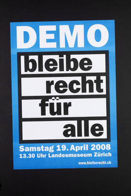 Bleiberecht für alle. Demo