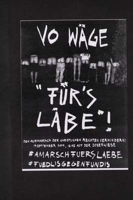 Vo wäge "für's Läbe" - den Aufmarsch der christlichen Rechten verhindern - 14.9.2019, Zürich