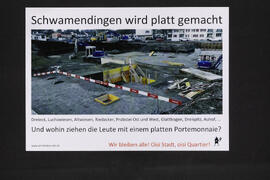 Schwammendingen wird plattgemacht