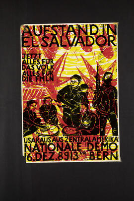 Aufstand in El Salvador - Nationale Demo 6. Dezember 1998, Bern