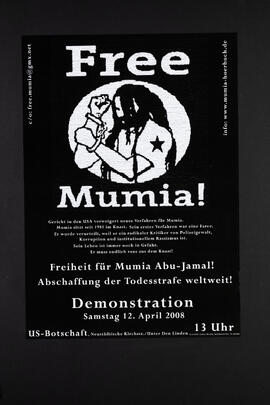 Free Mumia. Demonstration
