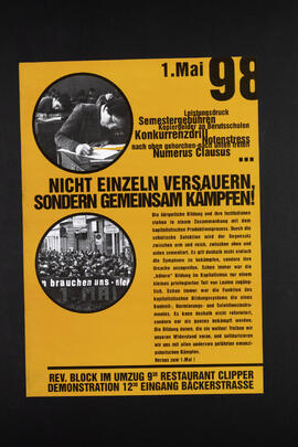 Nicht einzeln versauern, sondern gemeinsam kämpfen!