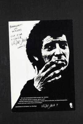 Freundschaft und Frieden. Viva R.D.A. y Chile Victor Jar