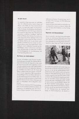 Repression hat viele Gesichter - Genf, 23.11.1999. 2/4