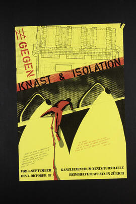 Ausstellung und Veranstaltungen. Gegen Knast und Isolation. Kanzleizentrum. Xenix. Turnhalle