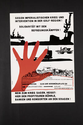 Gegen imperialistischen Krieg und Intervention in der Golf-Region