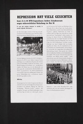 Repression hat viele Gesichter - Genf, 23.11.1999 1/4